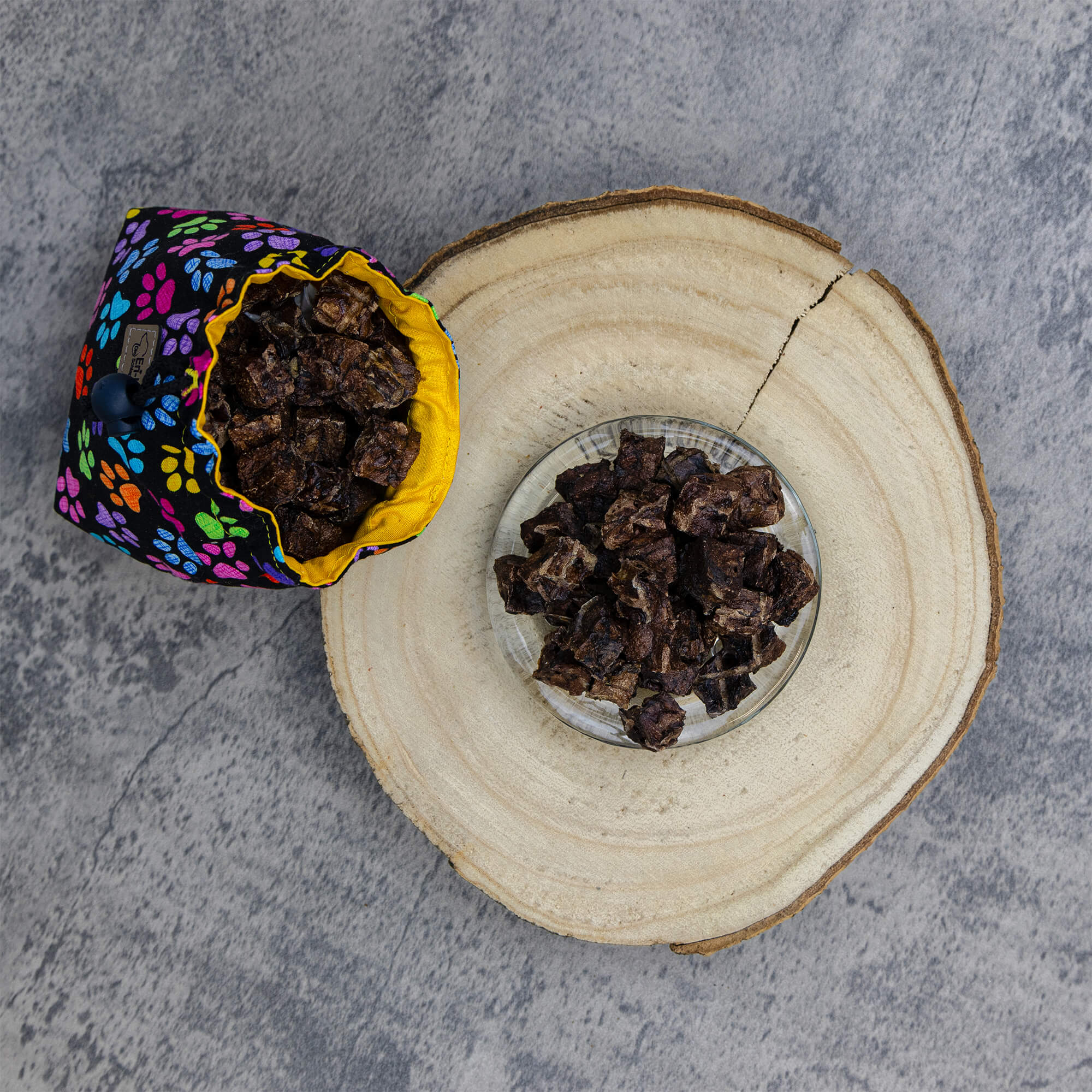 Pferdelungenwürfel getrocknet