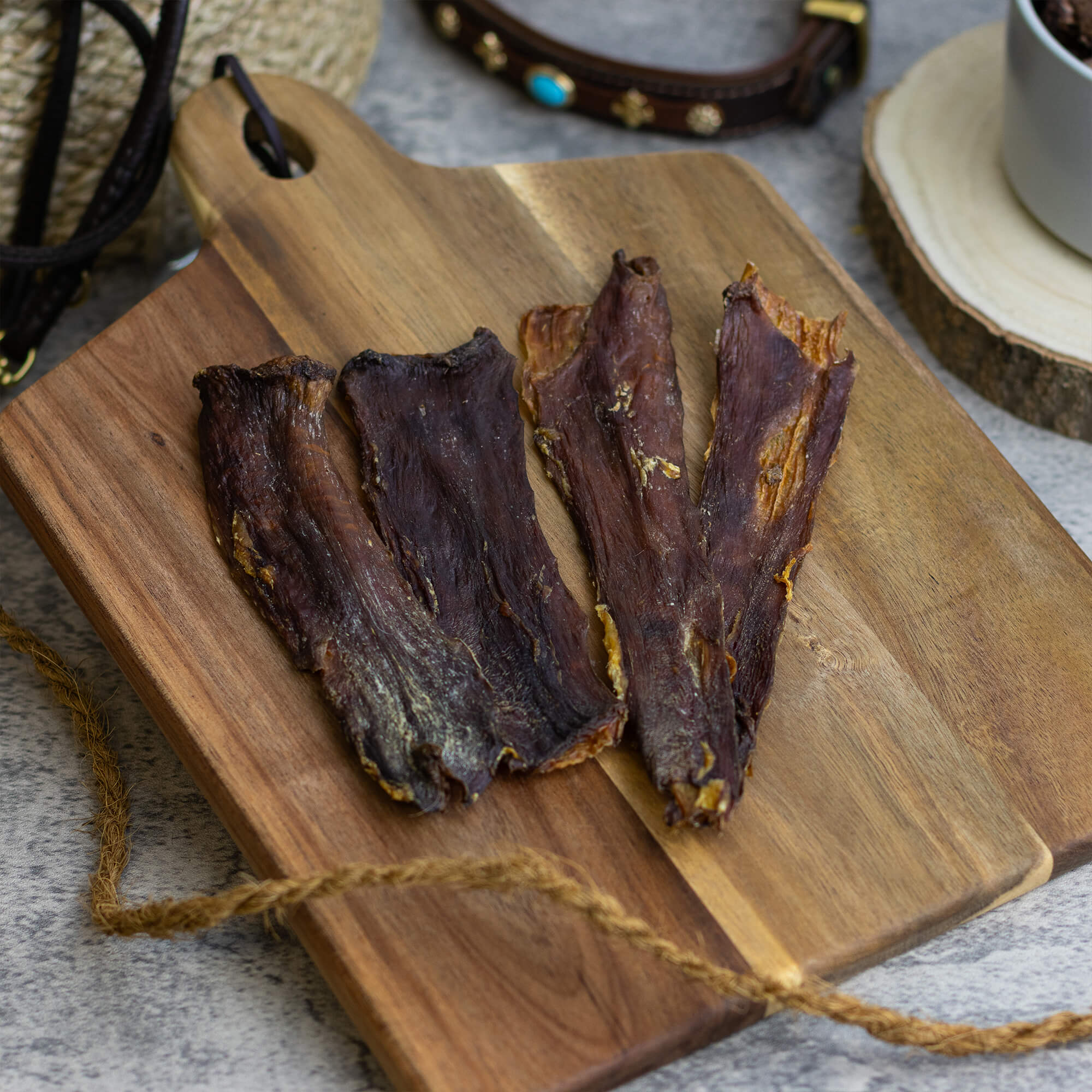 Pferdedörrfleisch getrocknet