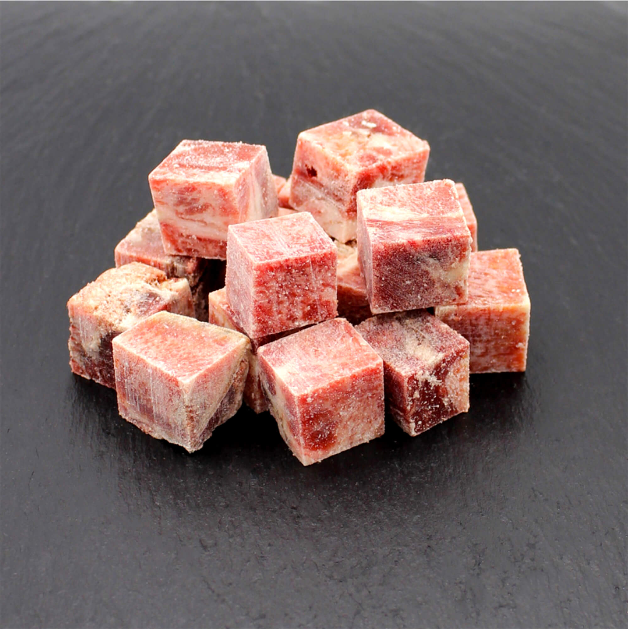 100% Rinderzunge, Würfel