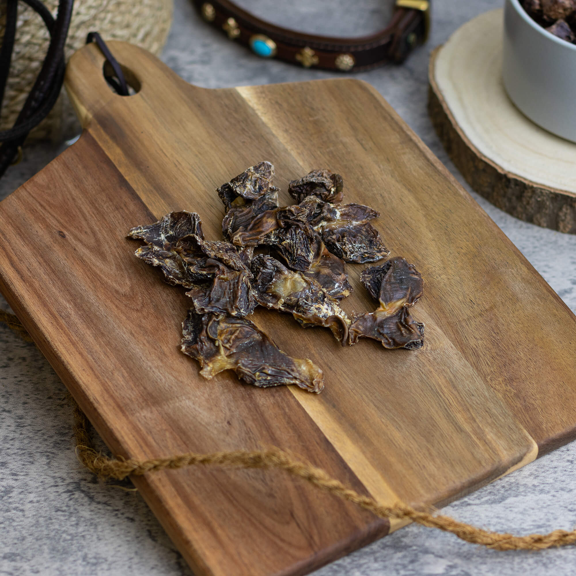 Hähnchenmägen getrocknet