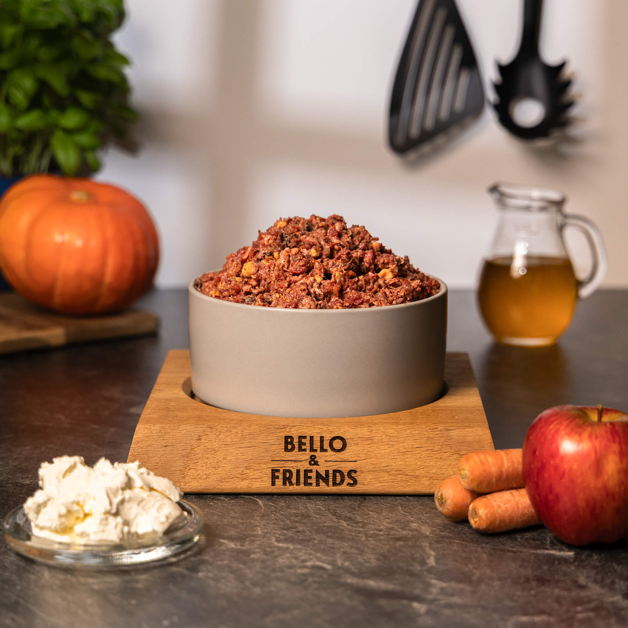 Barf Menü Rind Junior mit Frischkäse