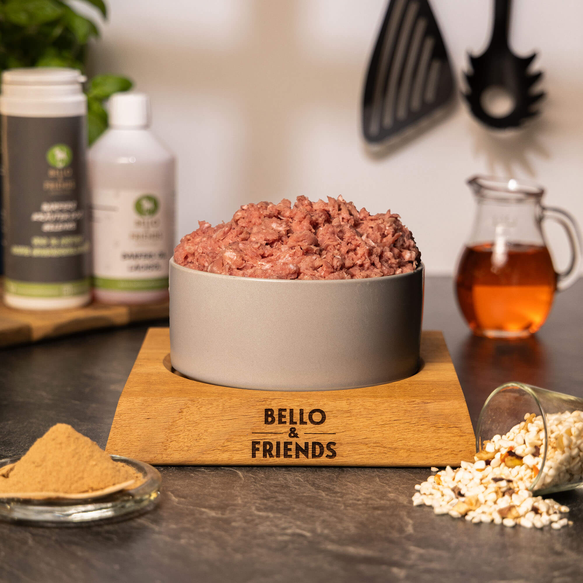 100% Putenhals, gewolft